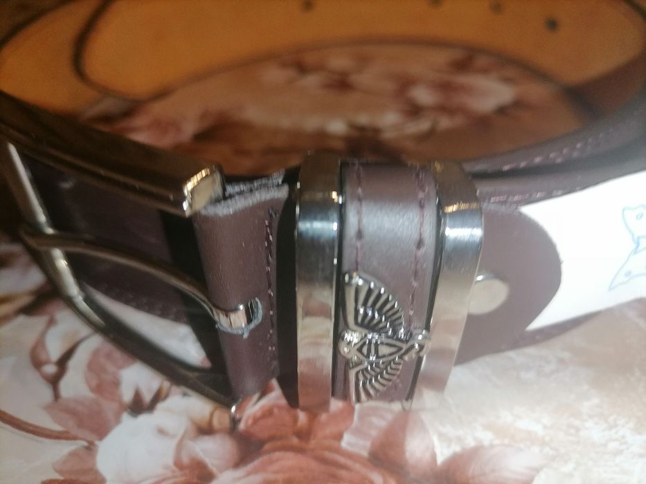 JACK and JONES, Феникс Оригинални Мъжки Колани от Естествена Кожа Нови