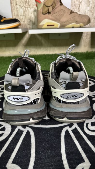 Balenciaga Track Gri Alb