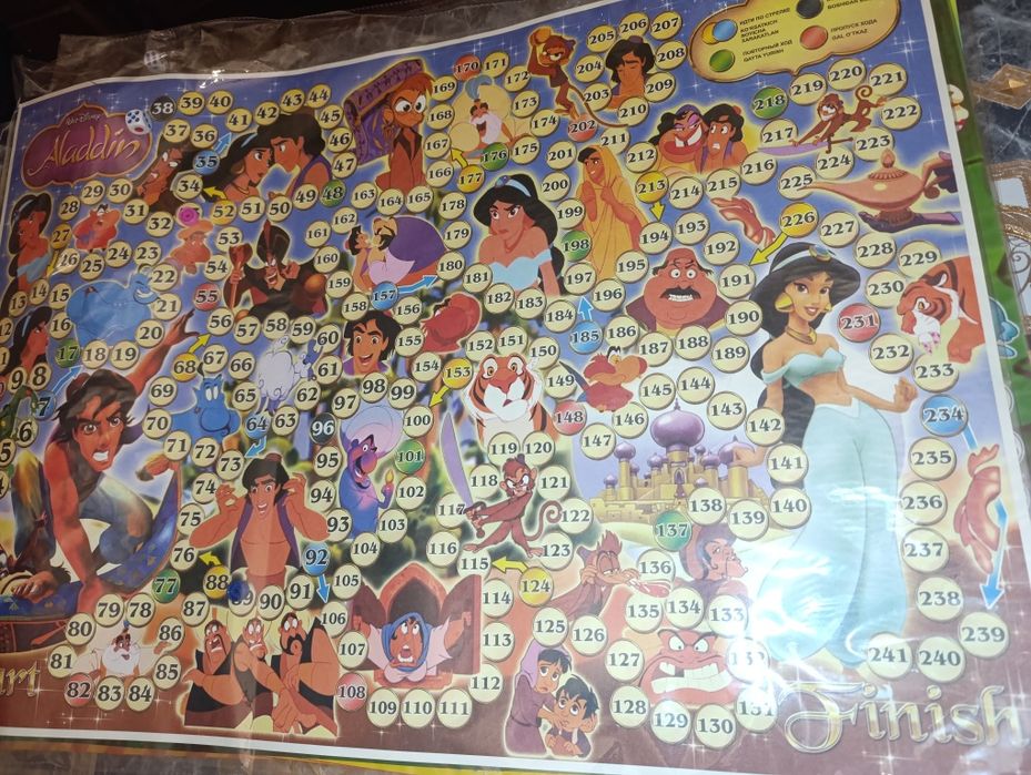 Детская настольная игра Маша и Медведь ходилка-бродилка