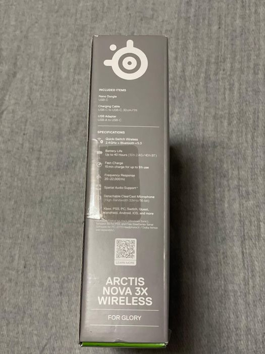 Căști Gaming Wireless SteelSeries Arctis Nova 3X – Lavender