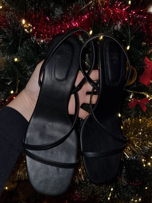 Sandale cu toc H&M 41 noi