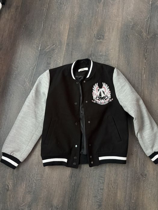 Jacheta stofa negru-gri