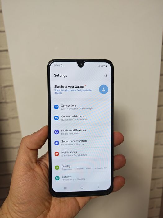 Samsung A16 5G Black Ca Nou 128GB totul original liber retea