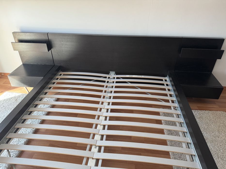 Pat ikea malm culoare wenge