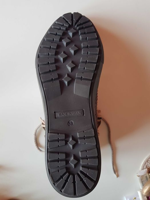 Обувки от телешка кожа ръчна изработка уникат № 39