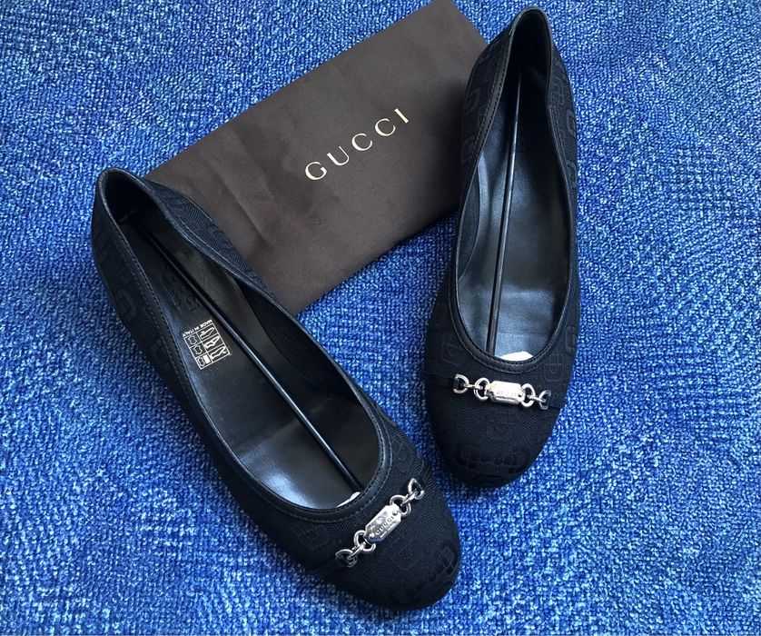 GUCCI 100% ОРИГИНАЛНИ дамски обувки /балеринки - 39/25,5см