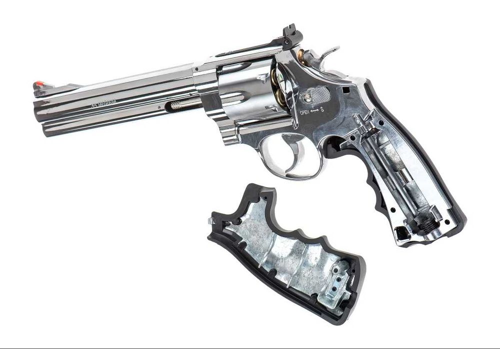 Revolver U M A R E X  licenta Smith&Wesson metalic 6,5" airsoft