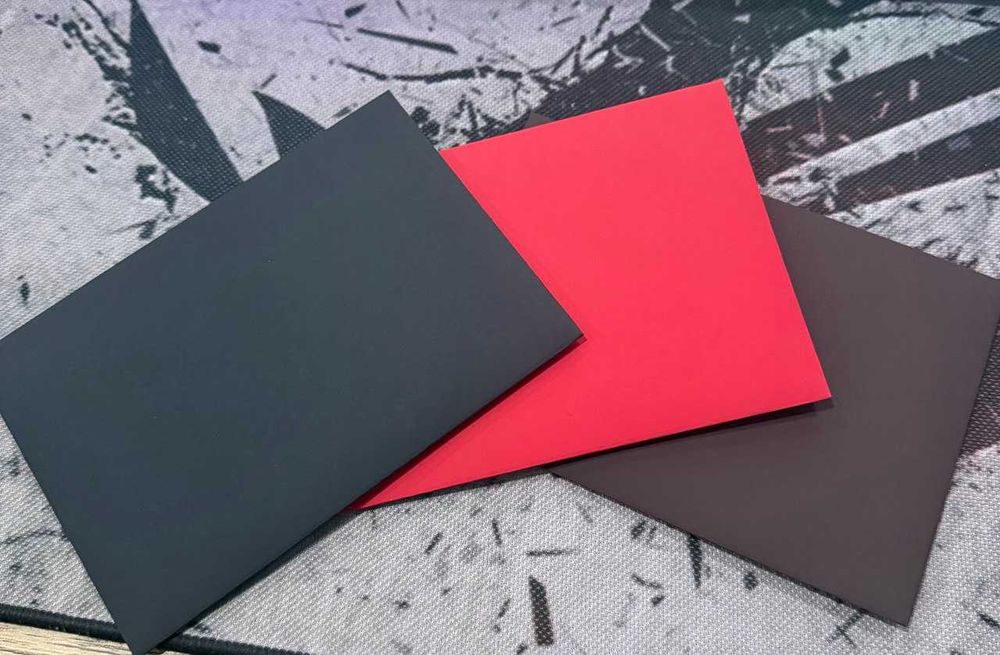 Черные конверты А5 формата