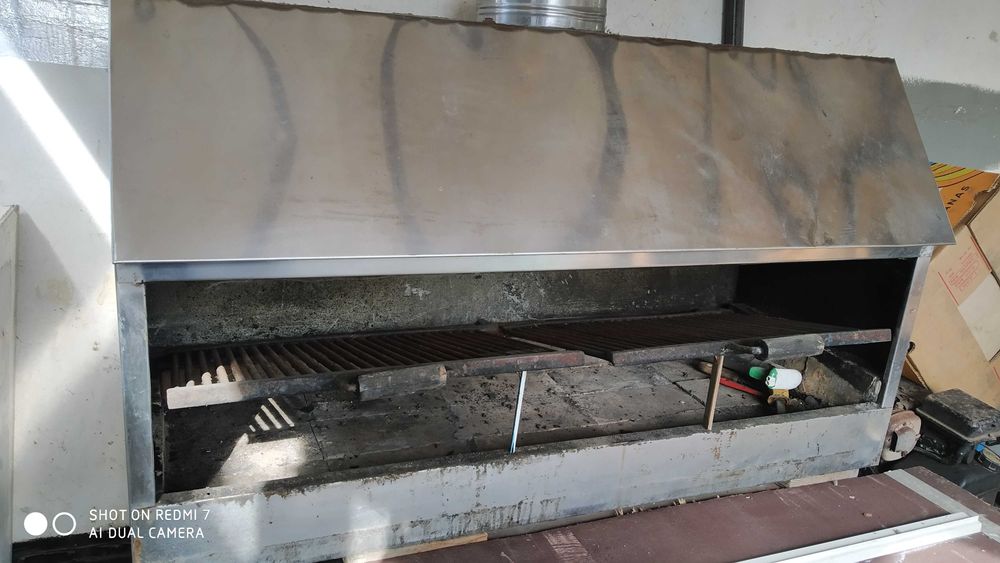 скара дървени въглища