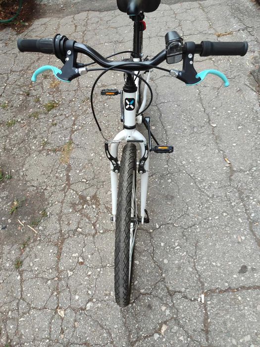 Детски/юношески хибриден велосипед B'Twin (Decathlon) Original 100, 24"