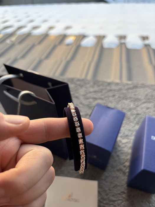 Swarovski Tennis Rose Gold