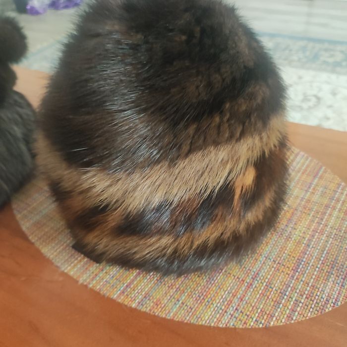 Шапки норковые бу