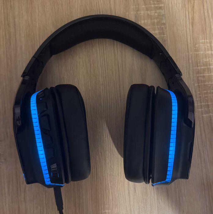 Casti gaming Logitech G635 RGB Lightsync