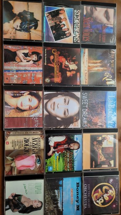 Лот дискове - филми и музика