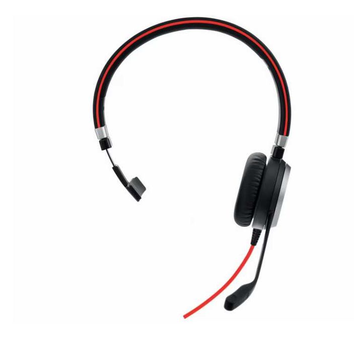 Професионални слушалки Jabra EVOLVE 40 Mono USB и 3,5 mm Jack