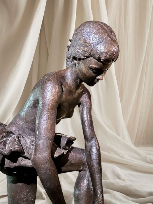 Бронзова статуя-Балерина-Уникат!