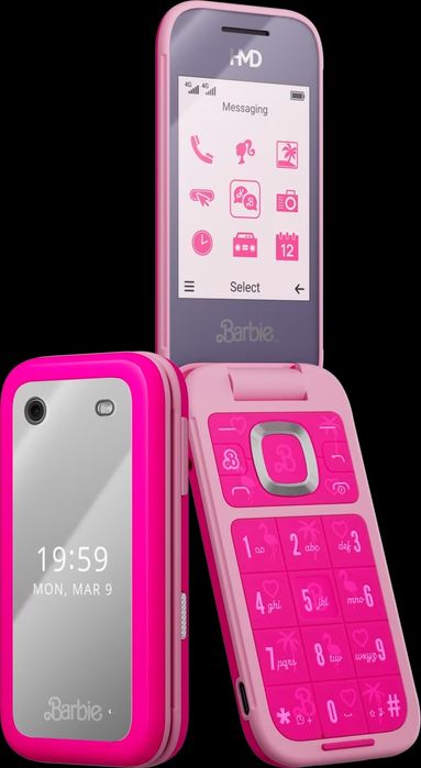 Nokia Barbie кнопочная раскладушка