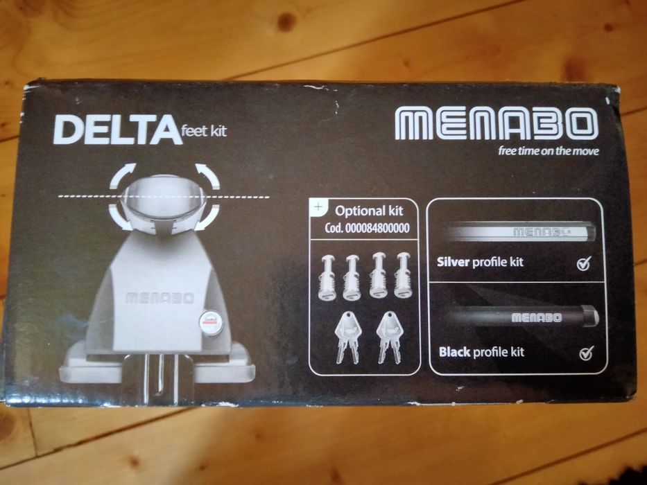 Bare transversale Menabo Delta Silver