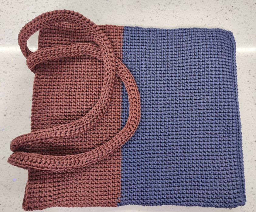 Geantă umăr croșetată