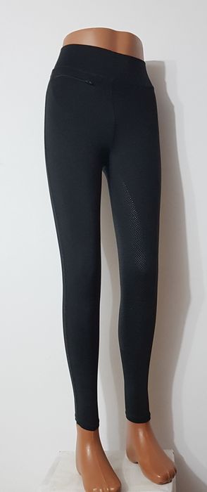 Pantaloni călărie stretch leggings echitatie Equilibre cu silicon grip
