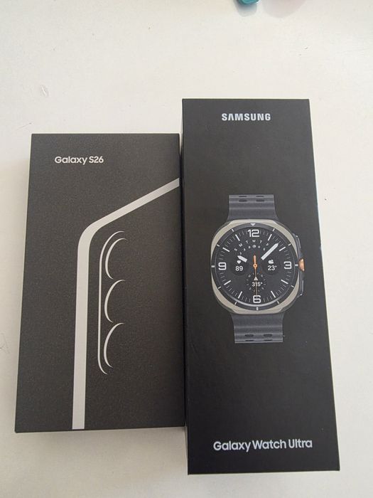 Samsung Galaxy S26 512gb+Samsung wach Ultra