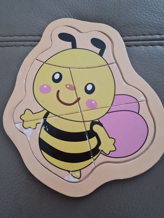 Set 4 puzzle lemn