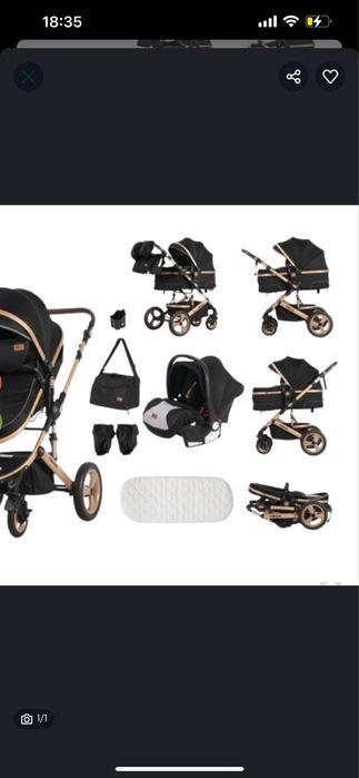 Продам коляску 2в1
