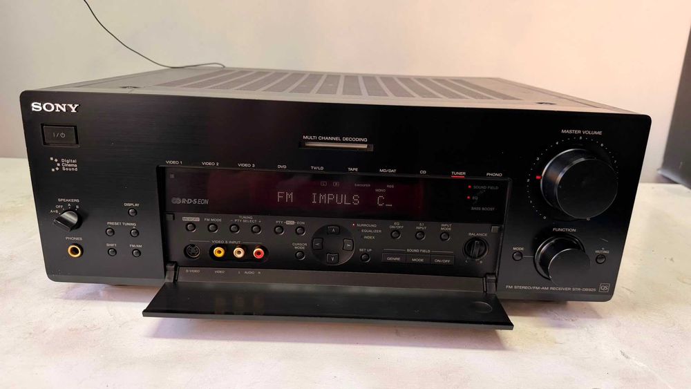 Sony STR-DB925 QS Amplificator 5x100W Toroidal Phono MM Optic Coaxial Receiver