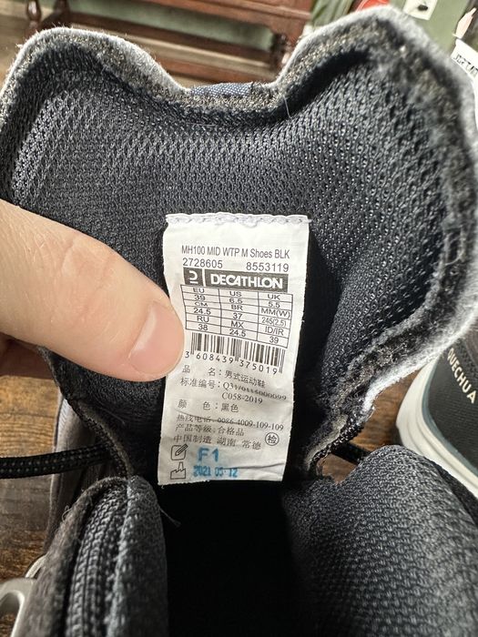 Bocanci, incaltaminte trekking drumetie quechua mh100