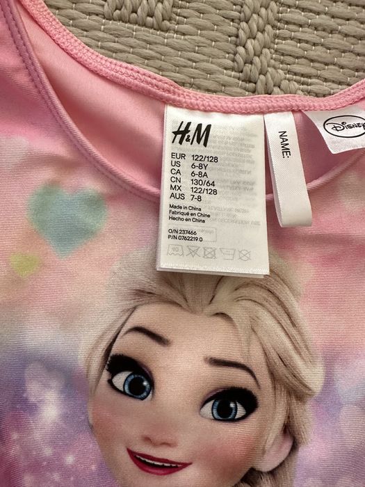 Боди рокля Елза H&M размер 6год