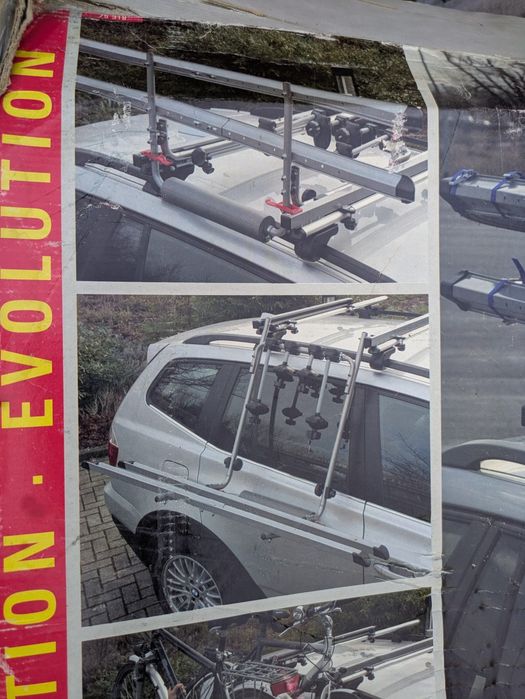 Suport 2 biciclete pentru plafon auto