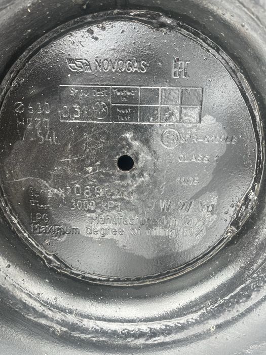 Газ балон для машина