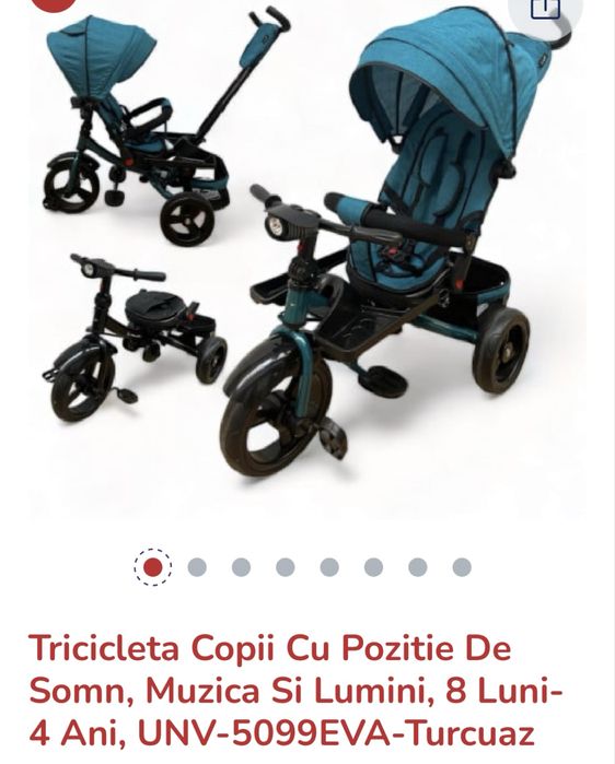 Tricicleta 2 in 1