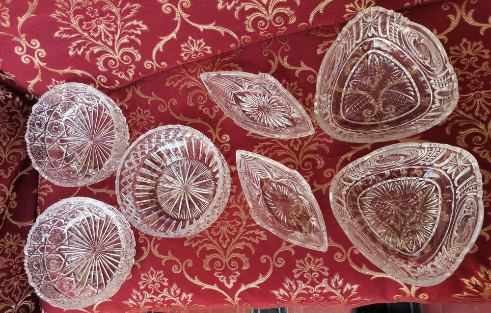 Асл хрусталь сотилади СССР+Миконт завод