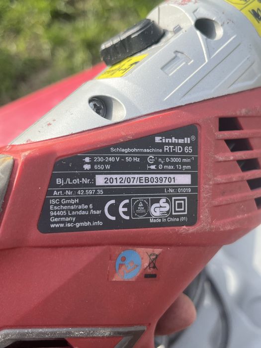 Bormasina Einhell Germany