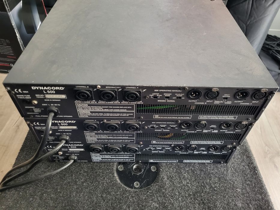 Dynacord L500 puteri amplificatorare