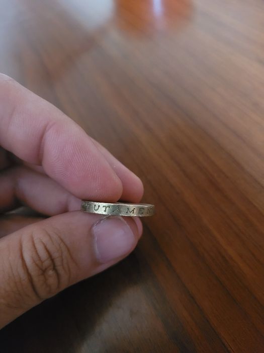 Moneda One Pound Regina Elisabeta II - 1996 "Decus et tutamen"