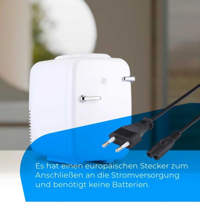 NK НОВ Мини хладилник преносим капацитет 4 литра 12V-220V