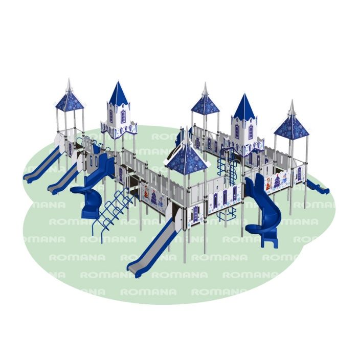 Болалар майдончаси ROMANA Горки Качели Карусели Детские площадки