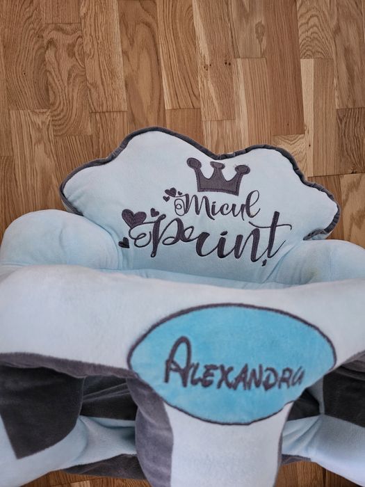 Fotoliu pentru bebe Micul Print , personalizat