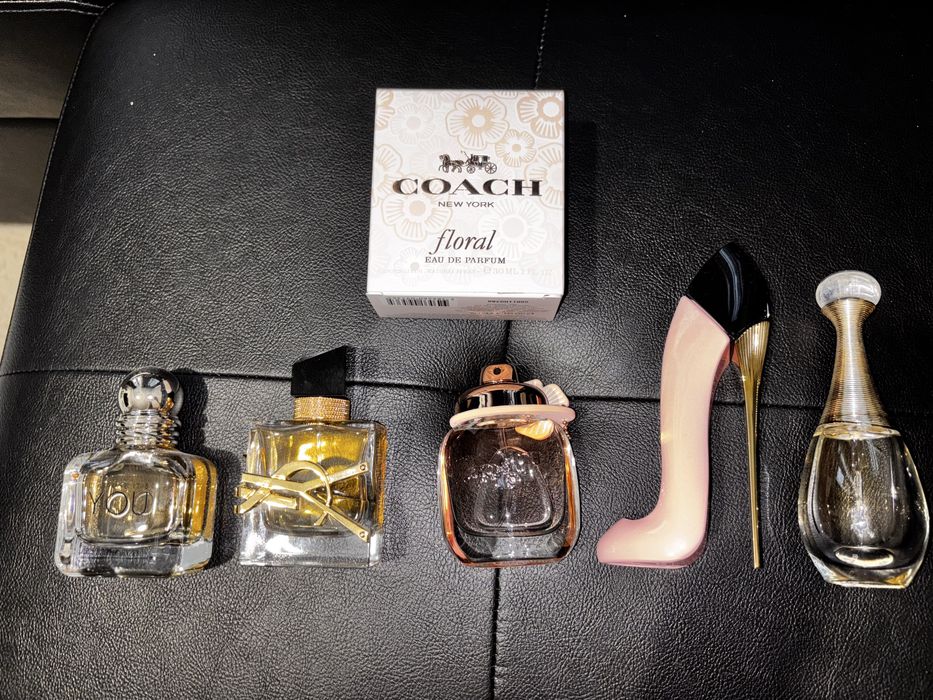 Използвани парфюми YSL, Carolina Herrera, Dior, Armani, Coach