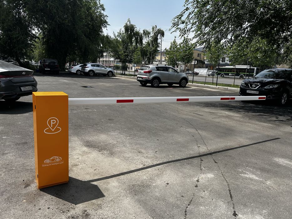 Шлагбум установка