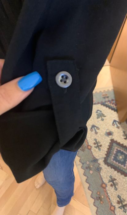 Елегантна черна риза Calvin Klein, размер XS/S