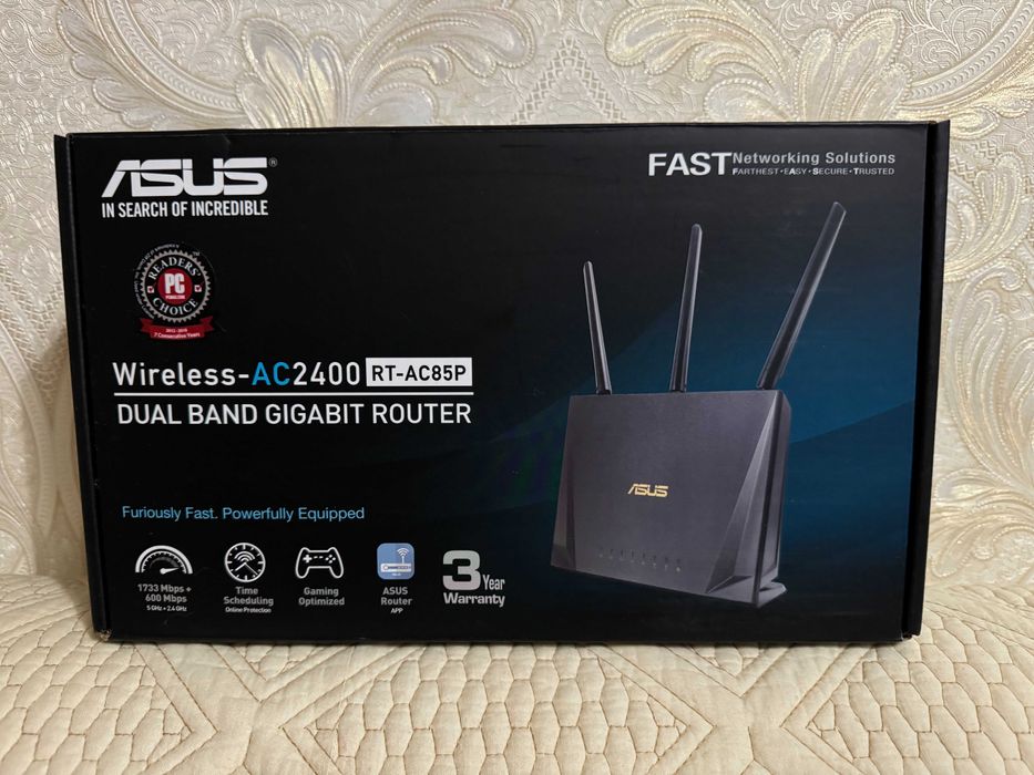 Wifi роутер ASUS RT-AC85P AC2400