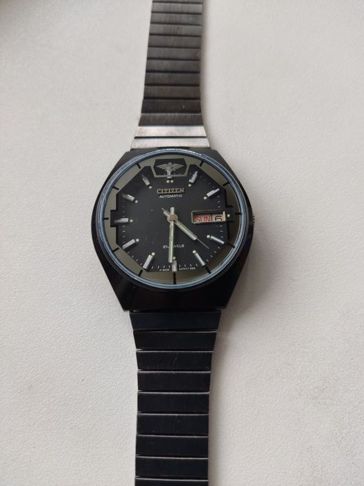 Оригинальные Японские мех часы Ситизен Ориент