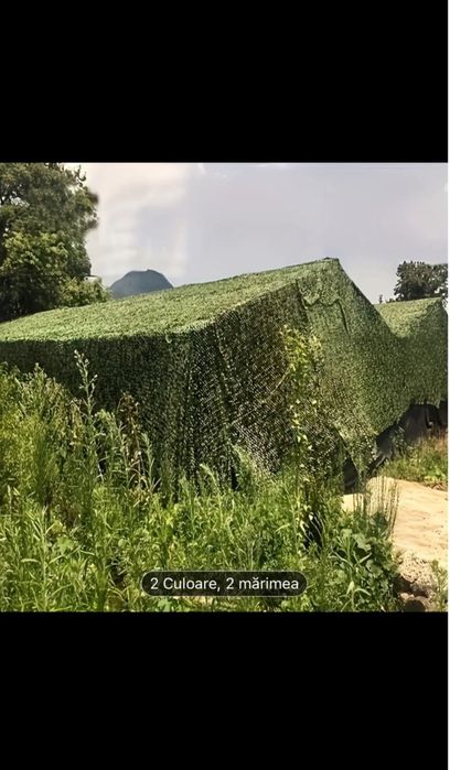 Plasă camuflaj premium 24 m2 pânza Oxford 150D