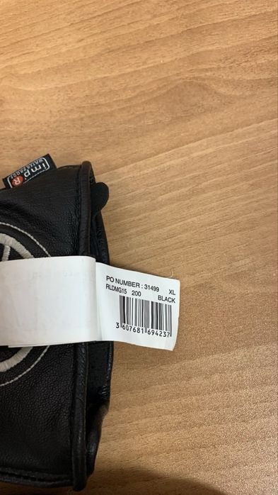 Продавам качествени мото ръкавици ROSSI (черни, кожени)