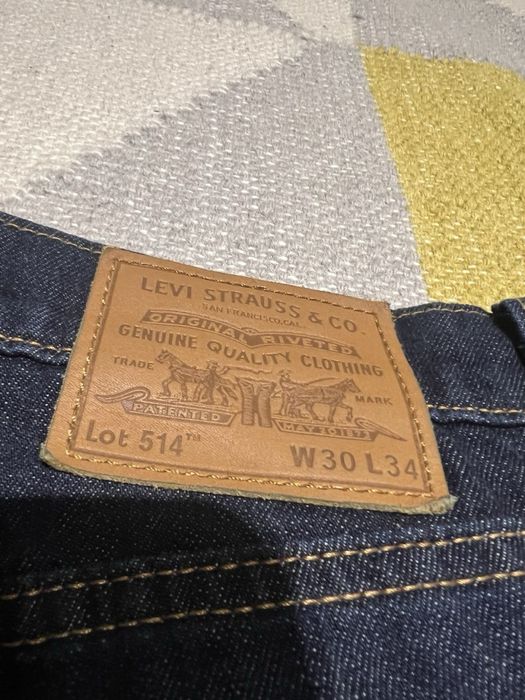Pachet 2 perechi blugi bărbați – Levi’s 514 W30 L34 + Diesel Industry Mărimea 31
