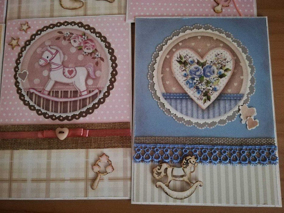 Картички за бебе и дете ГОЛЕМИ ръчна изработка