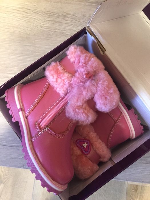 Сапожки для девочки зимние